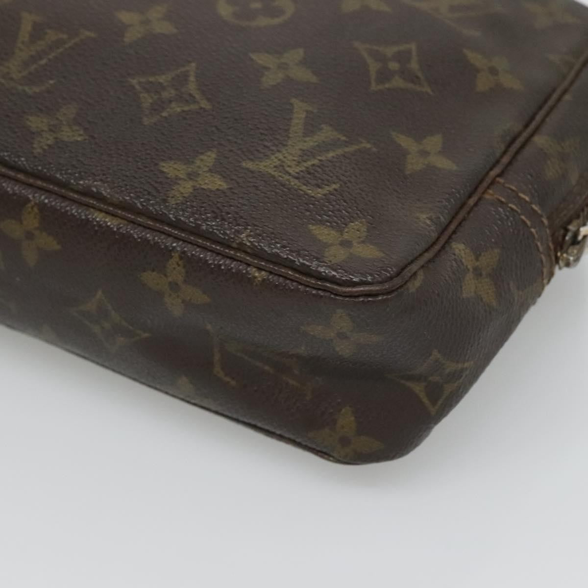 Louis Vuitton Trousse Toilette Monogram Canvas, BROWN, CANVAS, Clutche & pouche
