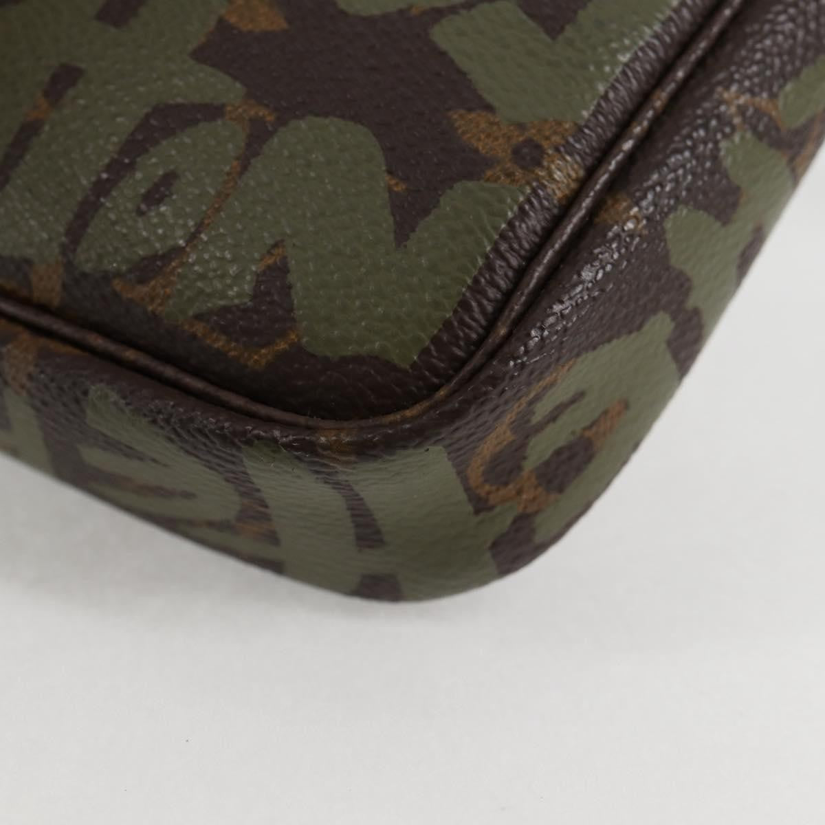 Louis Vuitton Pochette Accessoires NM Monogram Canvas, BROWN, CANVAS, Clutche & pouche
