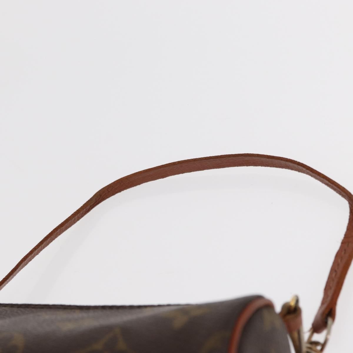 Louis Vuitton Papillon Pochette Monogram Canvas, BROWN, CANVAS, Clutche & pouche