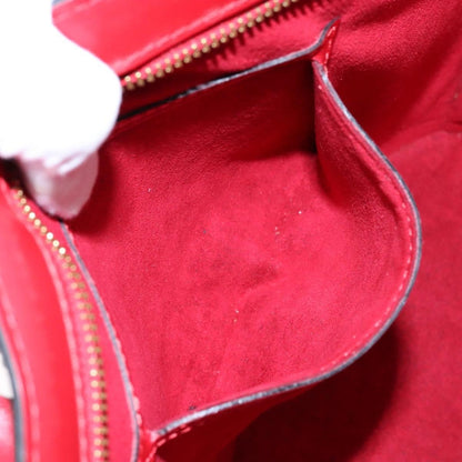 Louis Vuitton Saint Jacques Handbag Epi Leather, RED, LEATHER, Handbag