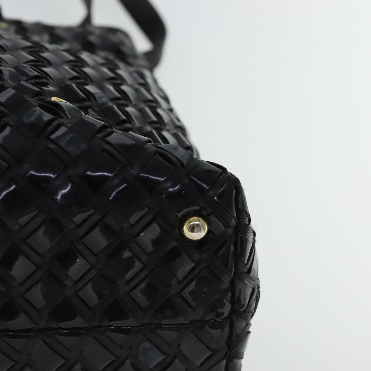 Bally Vintage Shoulder Bag Patent leather, Black, Patent Leather, Crossbody Bag