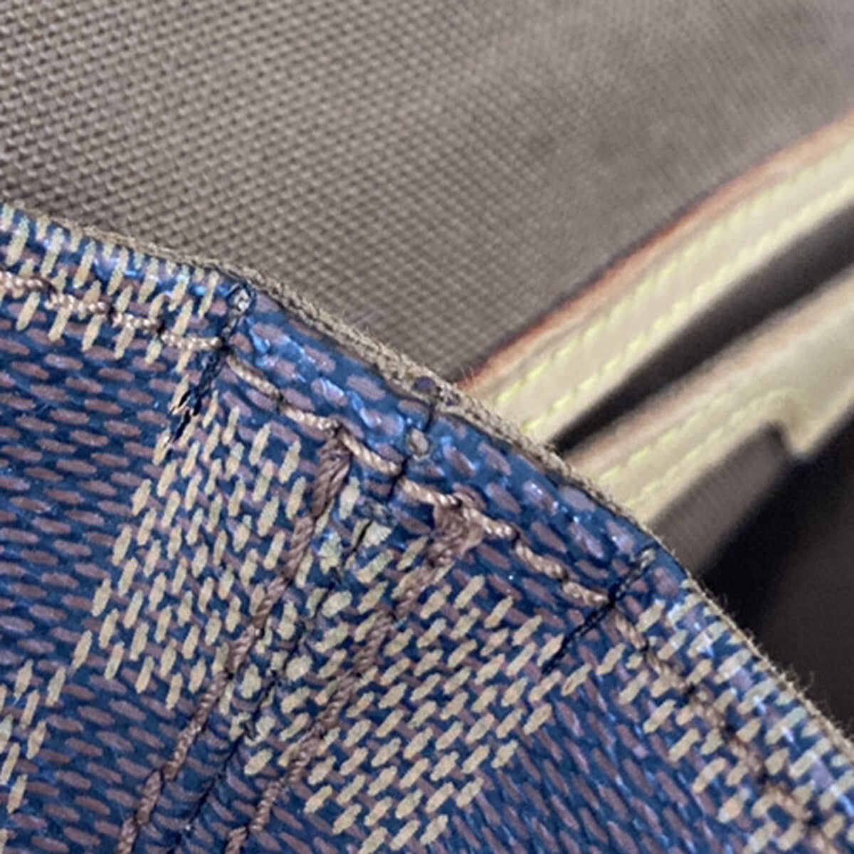 Louis Vuitton Arlequin Backpack Damier, BROWN, CANVAS, Backpack