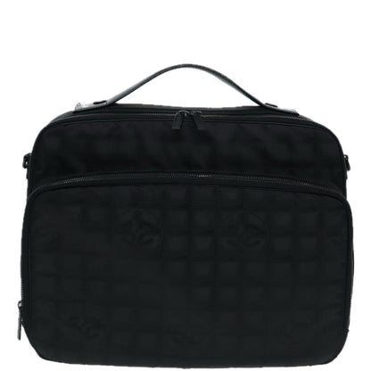 Chanel Travel Line bag Nylon, BLACK, NYLON, Travel bag