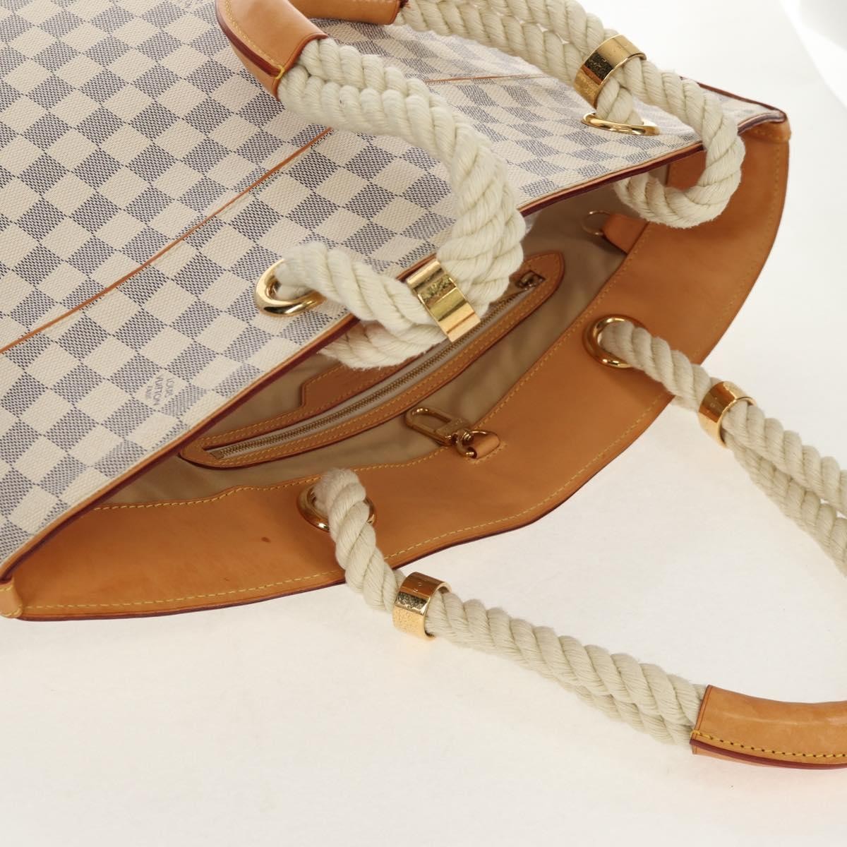 Louis Vuitton Pampelonne Handbag Damier, BEIGE, CANVAS, Shoulder bag
