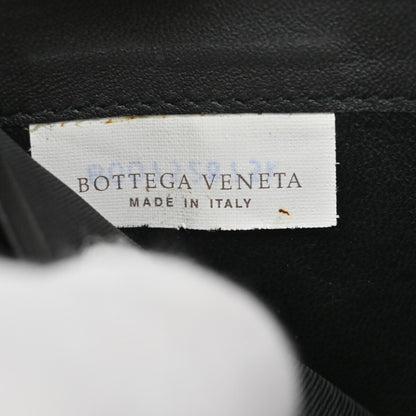 Bottega Veneta Intrecciato Wallet Leather, BLACK, LEATHER, Wallets