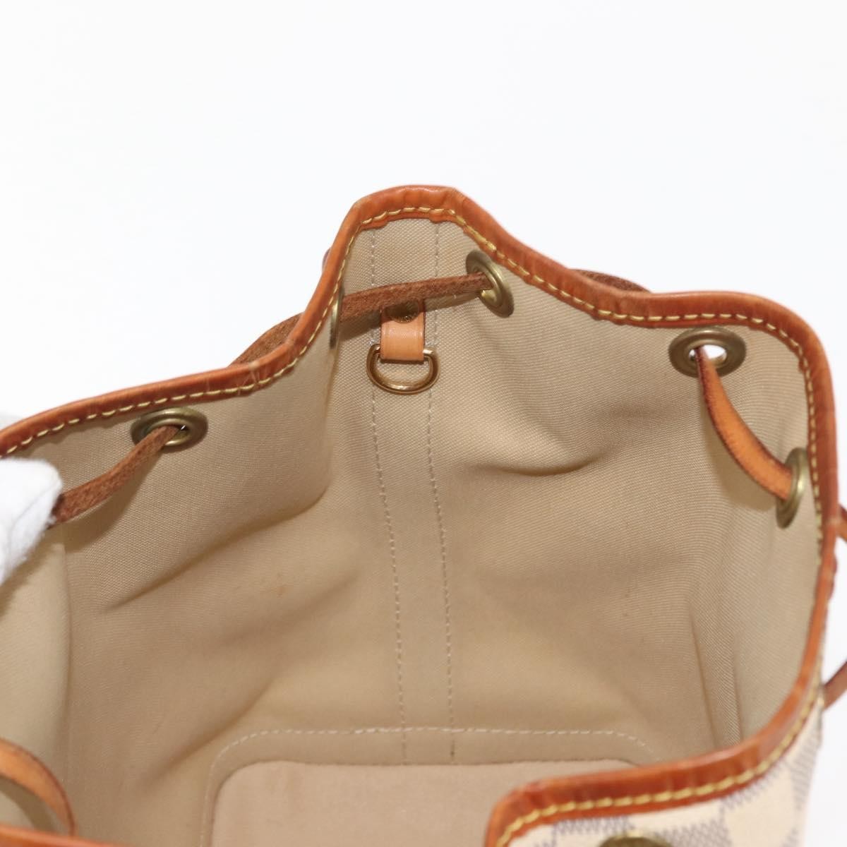 Louis Vuitton Noe Handbag Damier, BEIGE, CANVAS, Crossbody bag