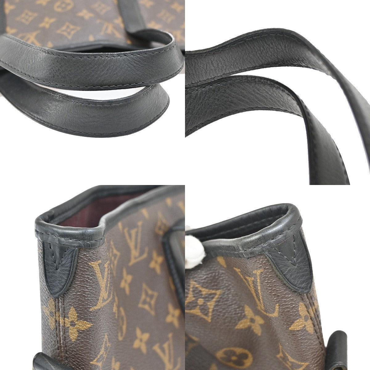 Louis Vuitton Davis Handbag Macassar Monogram Canvas, BROWN, CANVAS, Handbag