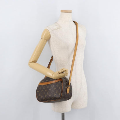 Louis Vuitton Blois Handbag Monogram Canvas, Brown, Canvas, Shoulder Bag