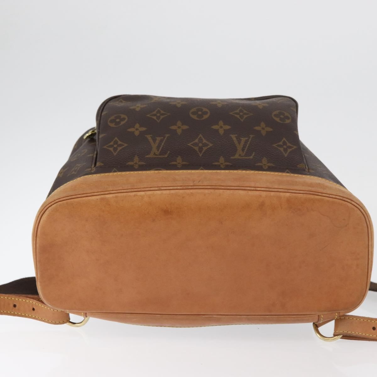 Louis Vuitton Vintage Montsouris Backpack Monogram Canvas, Brown, Canvas, Backpack