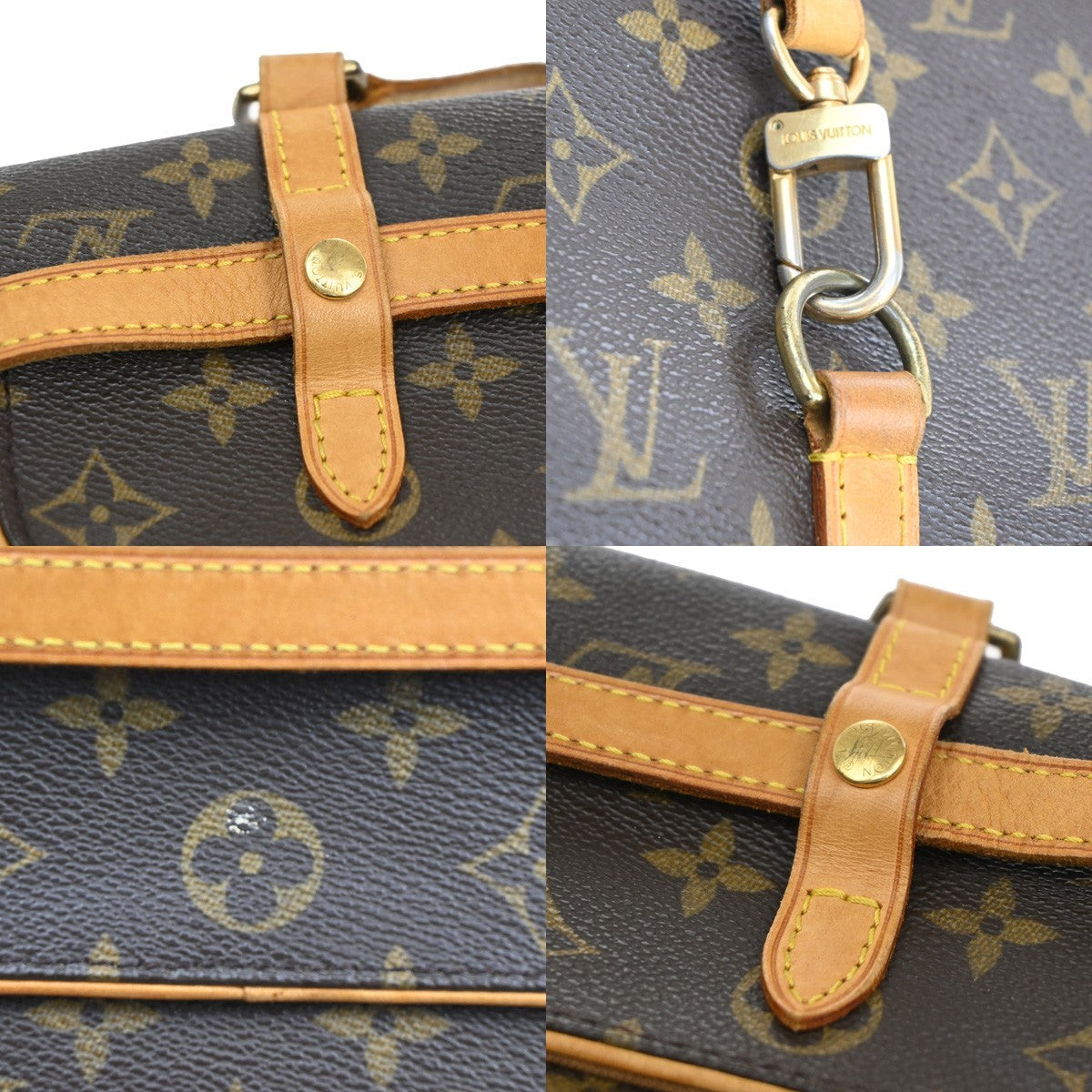 Louis Vuitton Marelle Sac a Dos Backpack Monogram Canvas, BROWN, CANVAS, Backpack