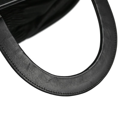 Christian Dior Karenina Tote Lambskin, BLACK, LEATHER, Tote bag
