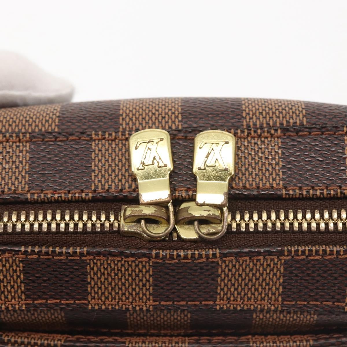 Louis Vuitton Geronimos Waist Bag Damier, Brown, Canvas, Shoulder Bag
