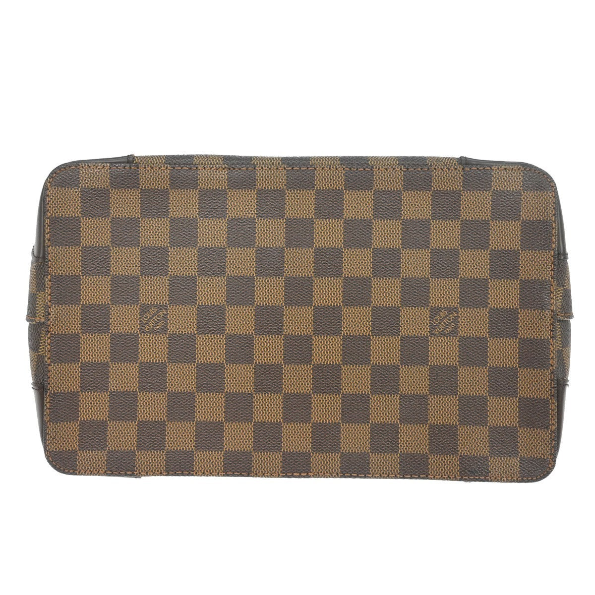 Louis Vuitton Hampstead Handbag Damier, BROWN, CANVAS, Tote bag