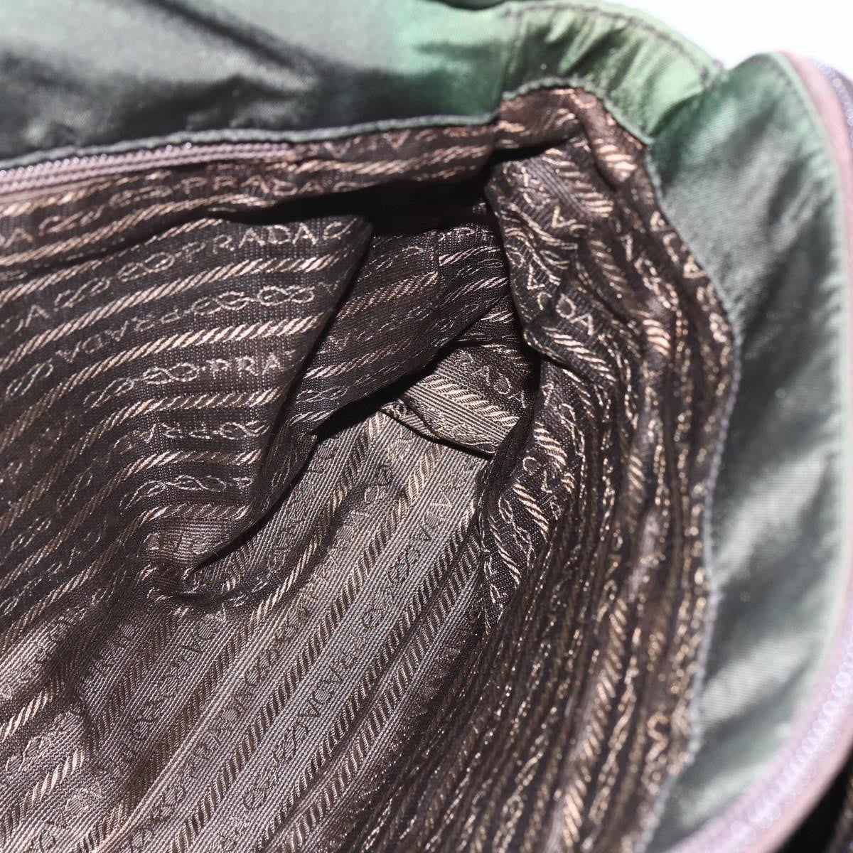 Prada Re-Edition 1995 Chain Tote Quilted Re-Nylon, Khaki, Nylon, Shoulder Bag