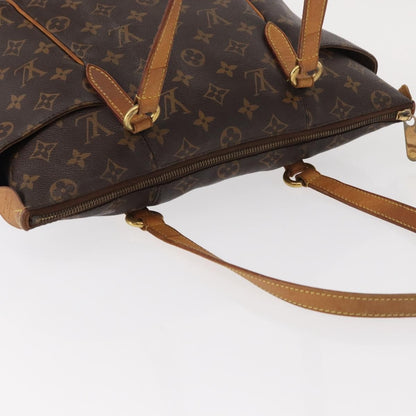 Louis Vuitton Porte-Documents Jour NM Bag Macassar Monogram Canvas, BROWN, CANVAS, Shoulder bag