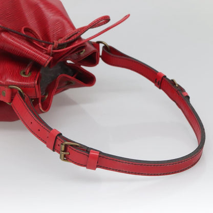 Louis Vuitton Noe Handbag Epi Leather, RED, LEATHER, Handbag