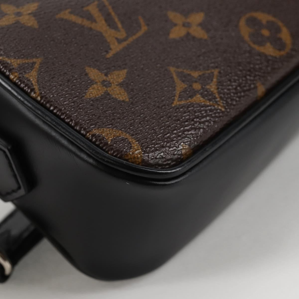 Louis Vuitton Kasai Clutch Macassar Monogram Canvas, BROWN, CANVAS, Clutche & pouche