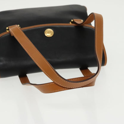 Celine Handbag Leather, BLACK, LEATHER, Handbag