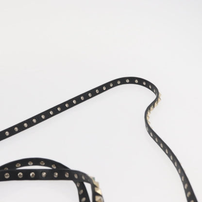 Valentino Garavani Rockstud Tote Textured Leather, BLACK, LEATHER, Tote bag