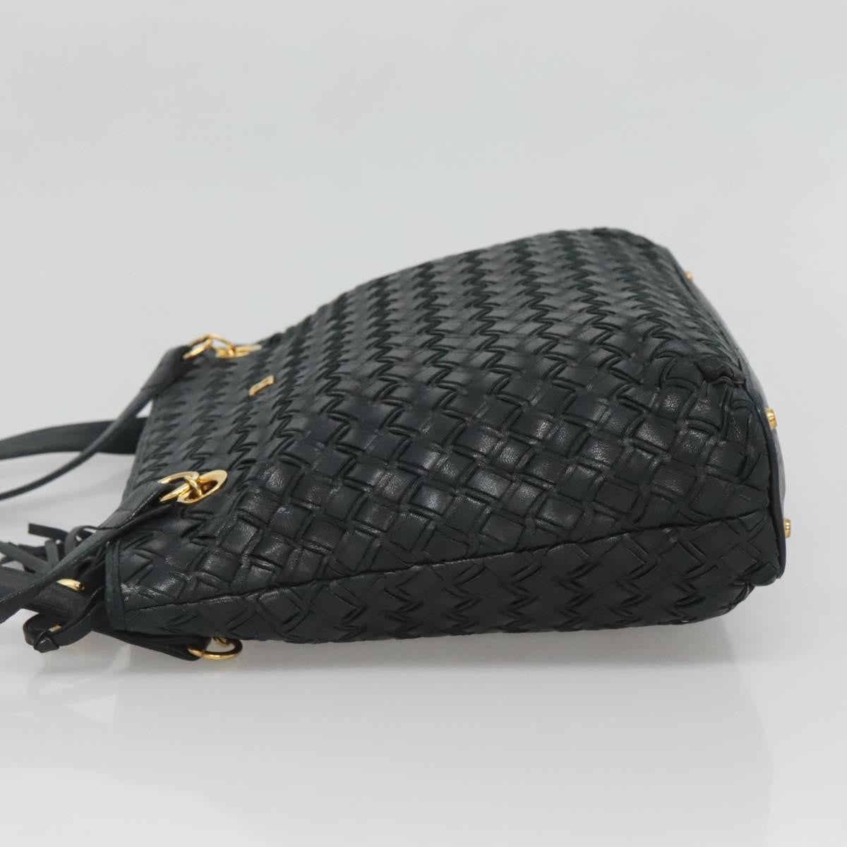 Bally Vintage Shoulder Bag Quilted leather, Black, Leather, Shoulder Bag