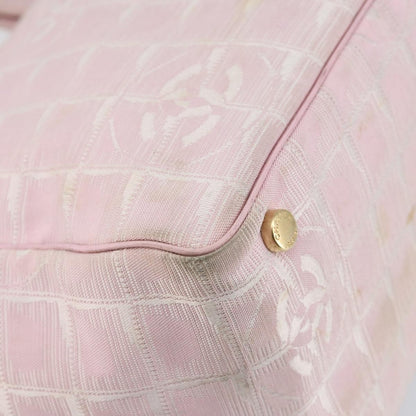 Chanel Travel Line Tote Nylon, PINK, NYLON, Tote bag