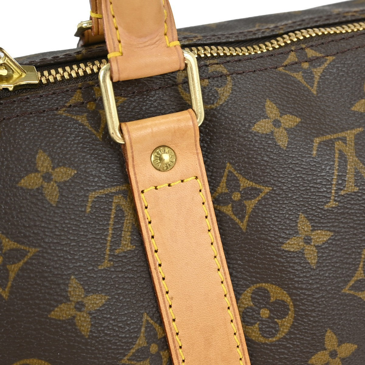 Louis Vuitton Keepall Bag Monogram Canvas, Brown, Canvas, Travel Bag