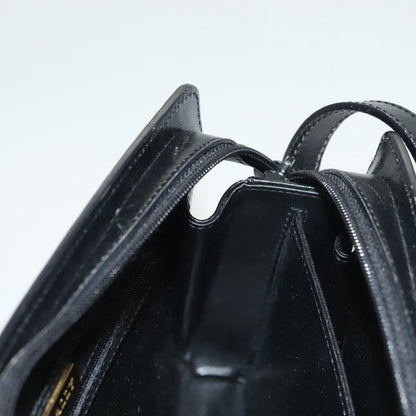 Bally Vintage Shoulder Bag Leather, Black, Leather, Shoulder Bag