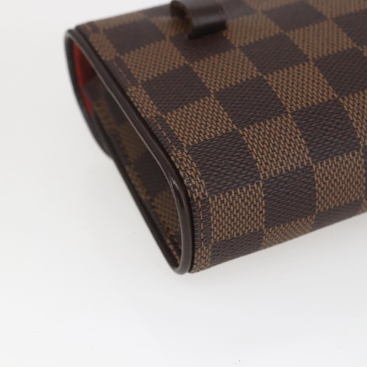 Louis Vuitton Florentine Waist Bag Damier Canvas, Brown, Canvas, Clutch