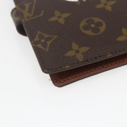 Louis Vuitton Agenda Cover Monogram Panda, Brown, Canvas, Wallet