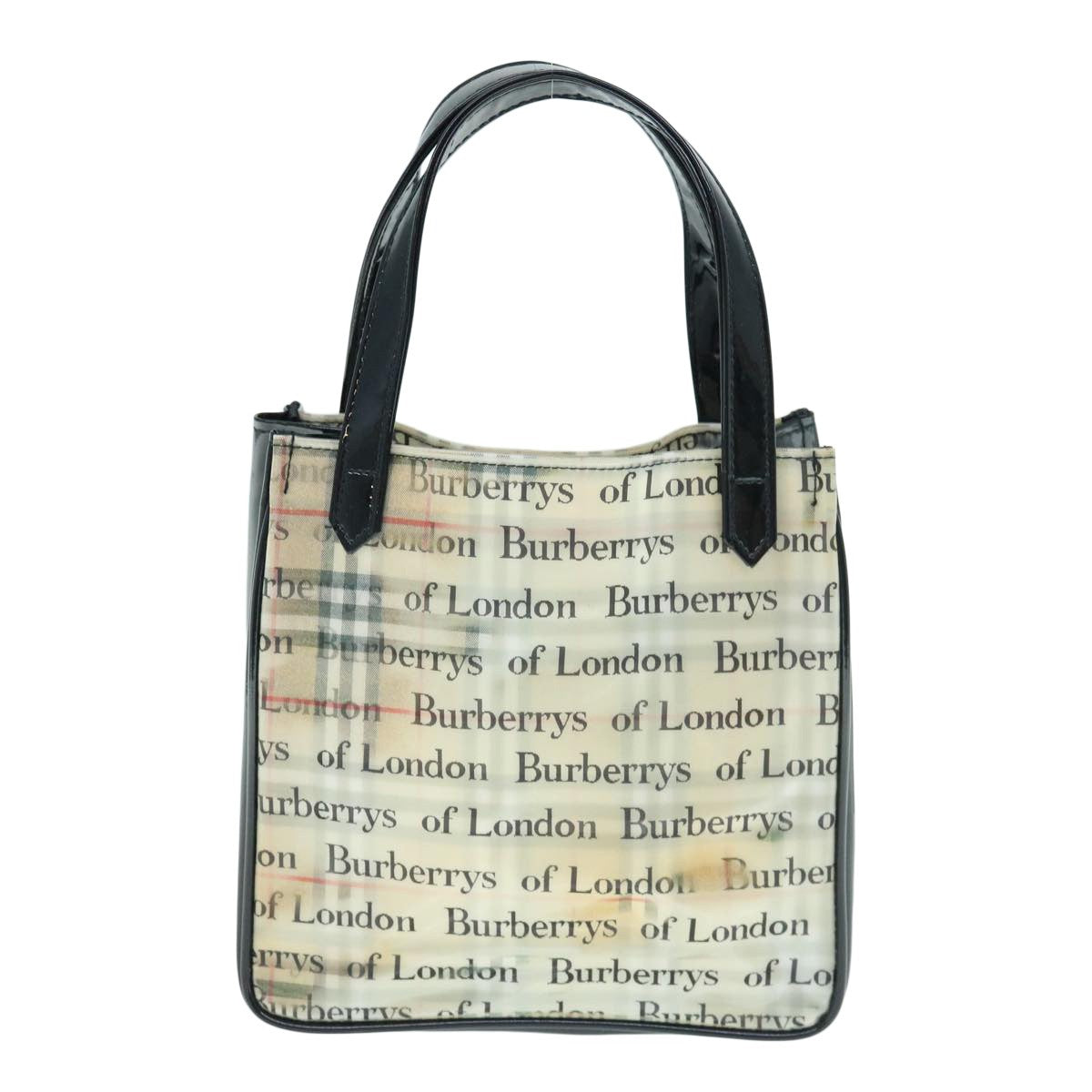 Burberry Nova Check Handbag Nylon, BEIGE, NYLON, Handbag