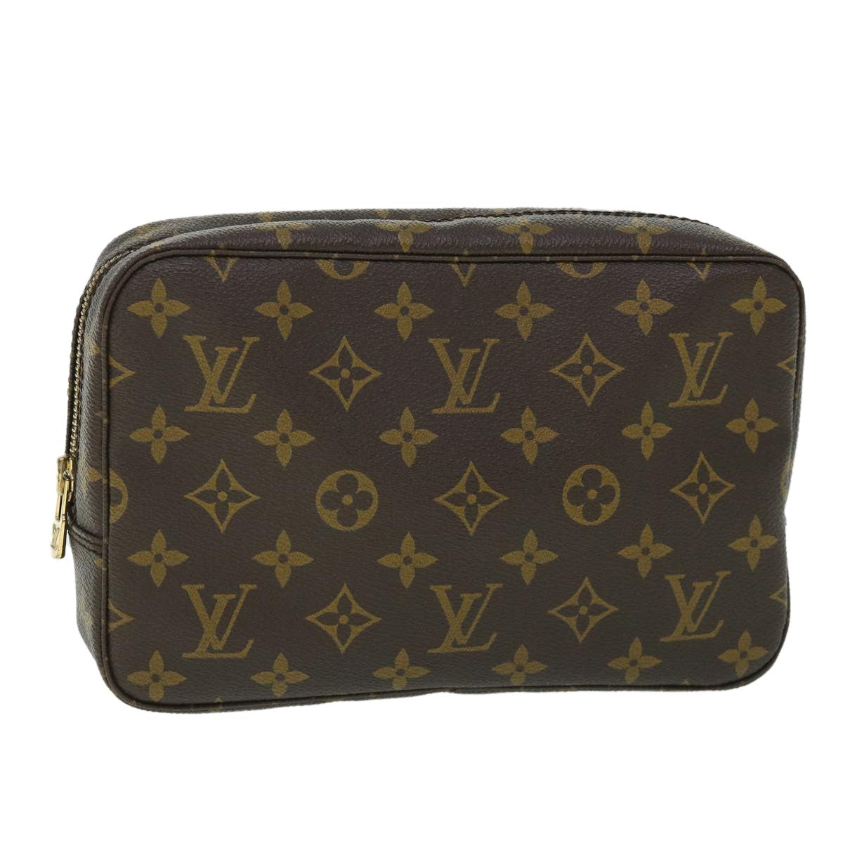 Louis Vuitton Trousse Toilette Monogram Canvas, BROWN, CANVAS, Clutche & pouche
