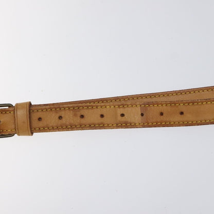 Louis Vuitton Adjustable Shoulder Strap Vachetta Leather, BEIGE, LEATHER, Straps