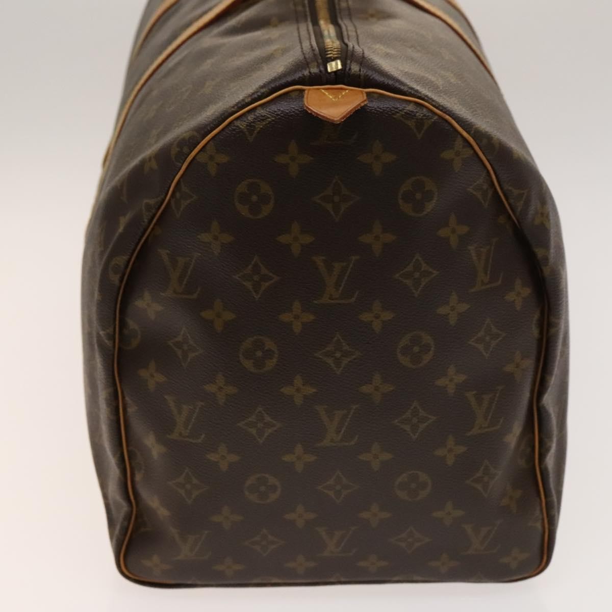 Louis Vuitton Keepall Bag Monogram Canvas, BROWN, CANVAS, Travel bag