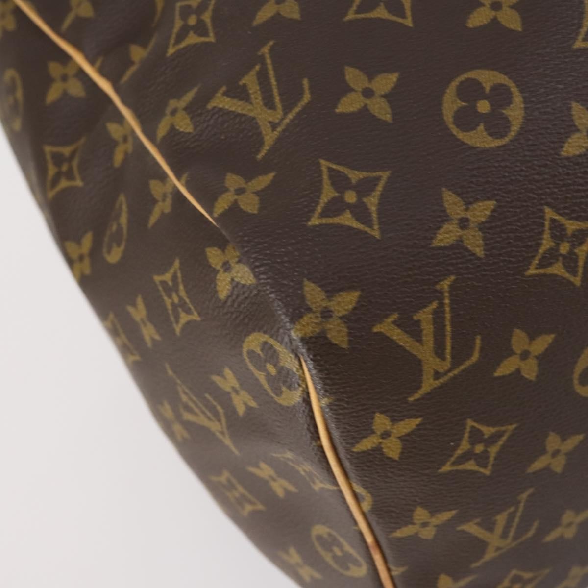 Louis Vuitton Sac Souple Handbag Monogram Canvas, BROWN, CANVAS, Travel bag