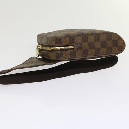Louis Vuitton Geronimos Waist Bag Damier, BROWN, CANVAS, Travel bag