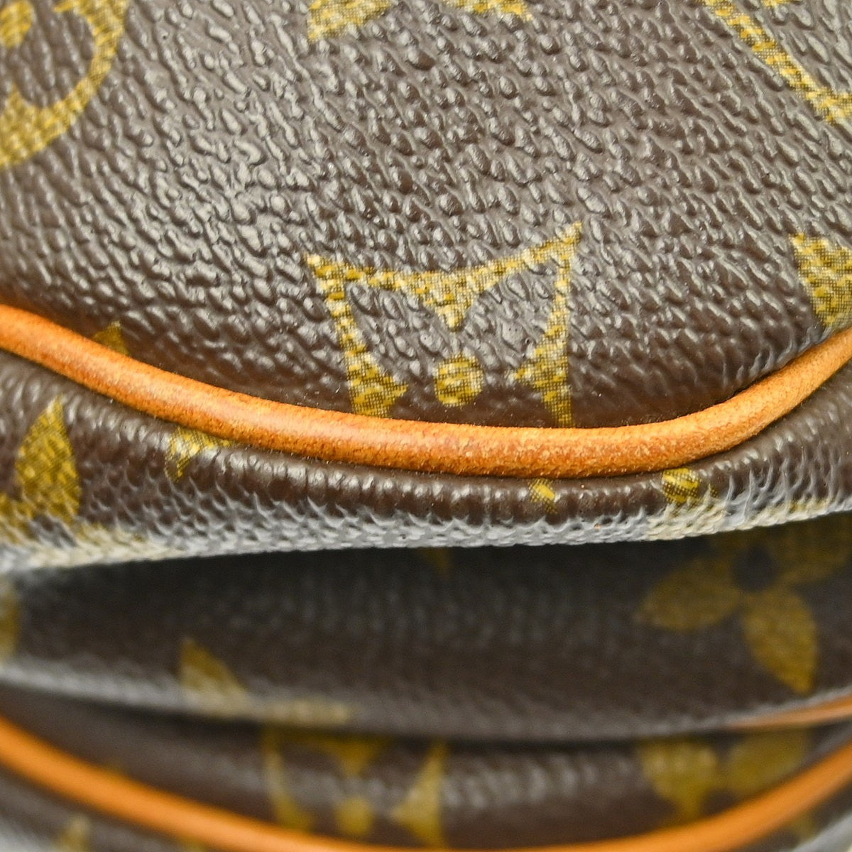 Louis Vuitton Saumur Handbag Monogram Canvas, Brown, Canvas, Shoulder Bag