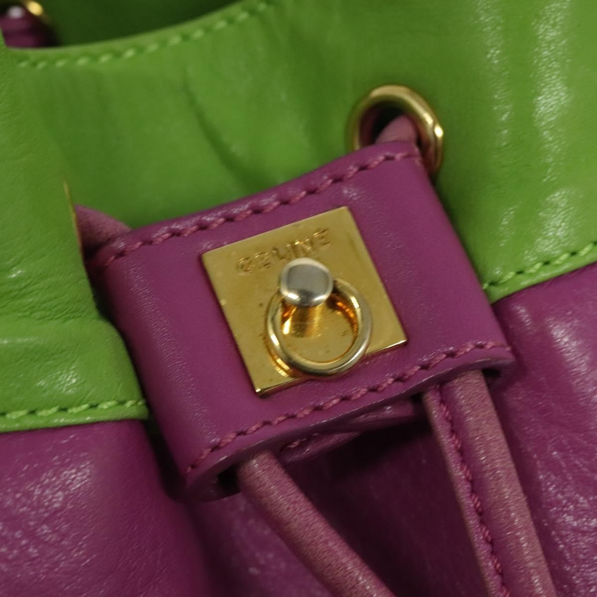 Celine Shoulder Bag Leather, MULTICOLOUR, LEATHER, Shoulder bag