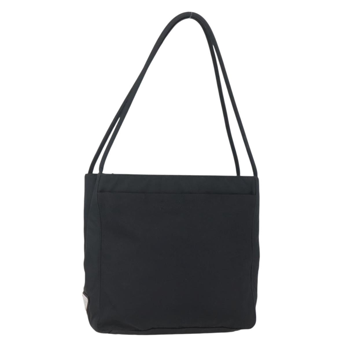 Prada Vintage Shoulder Bag Tessuto, BLACK, NYLON, Shoulder bag