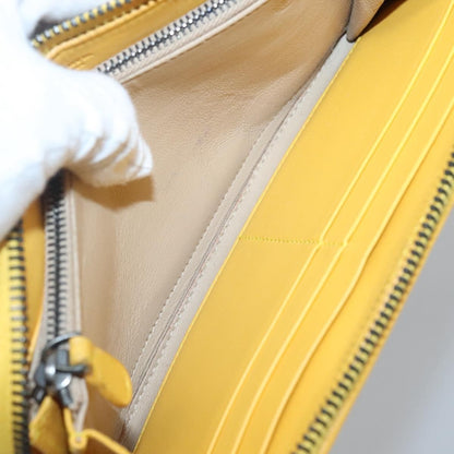 Bottega Veneta Intrecciato Long Zip  Wallet Leather, BEIGE, LEATHER, Wallets