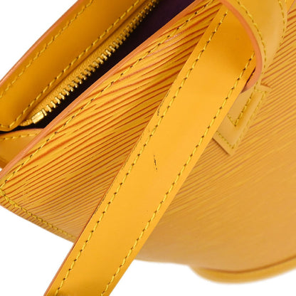 Louis Vuitton Saint Jacques Handbag Epi Leather, Yellow, Leather, Shoulder Bag