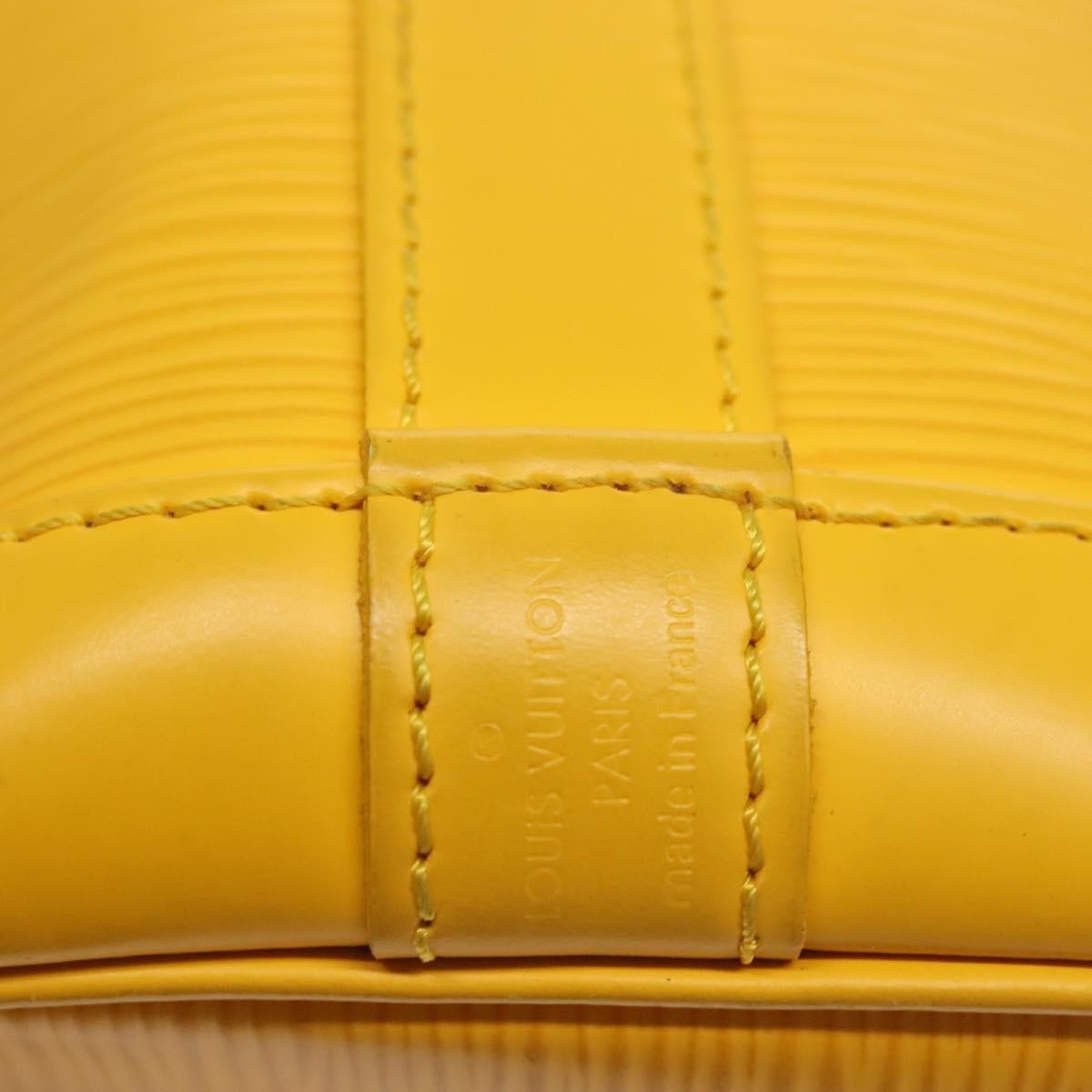 Louis Vuitton Noe Handbag Epi Leather, YELLOW, LEATHER, Handbag