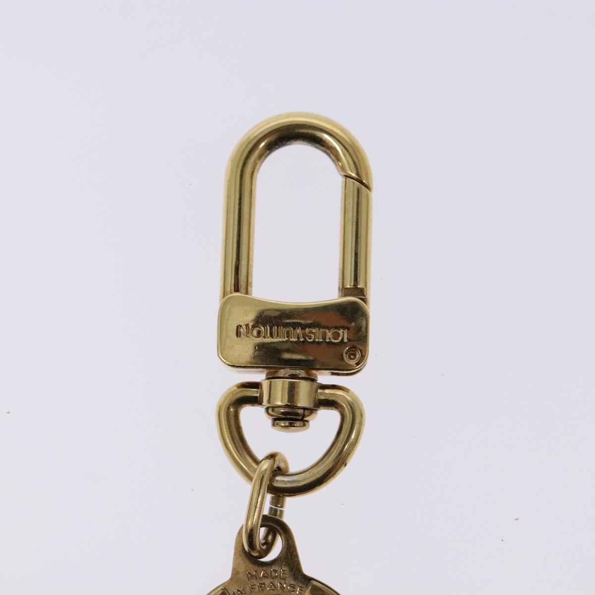 Louis Vuitton Bolt Pochette Extender Keychain Metal, GOLD, METAL, Charms and Keychains