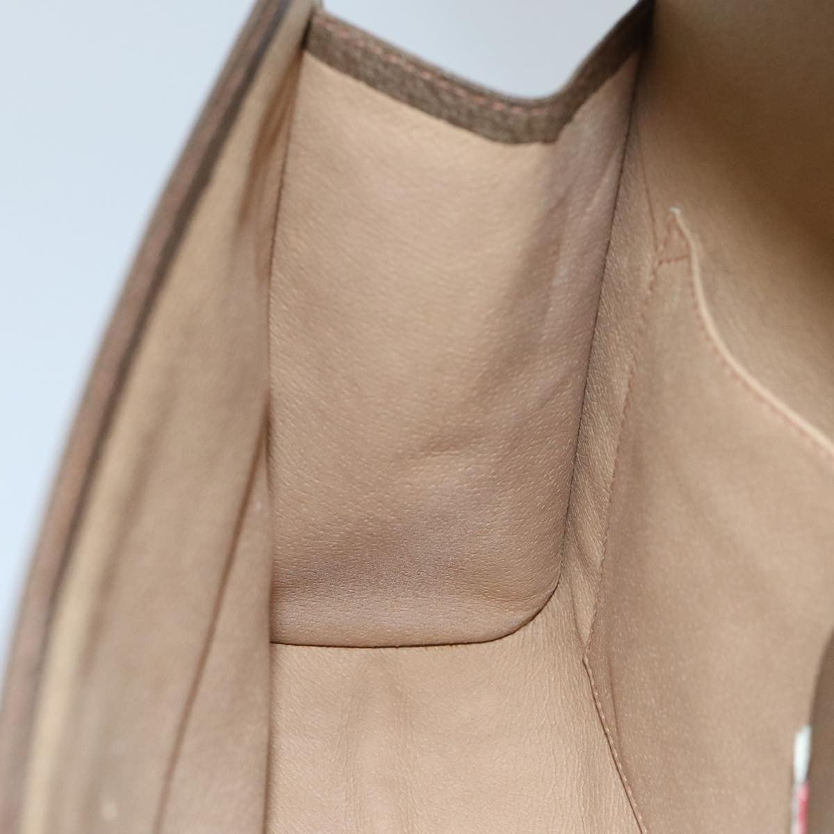 Gucci Sherry line pouch Canvas, Beige, Canvas, Clutch