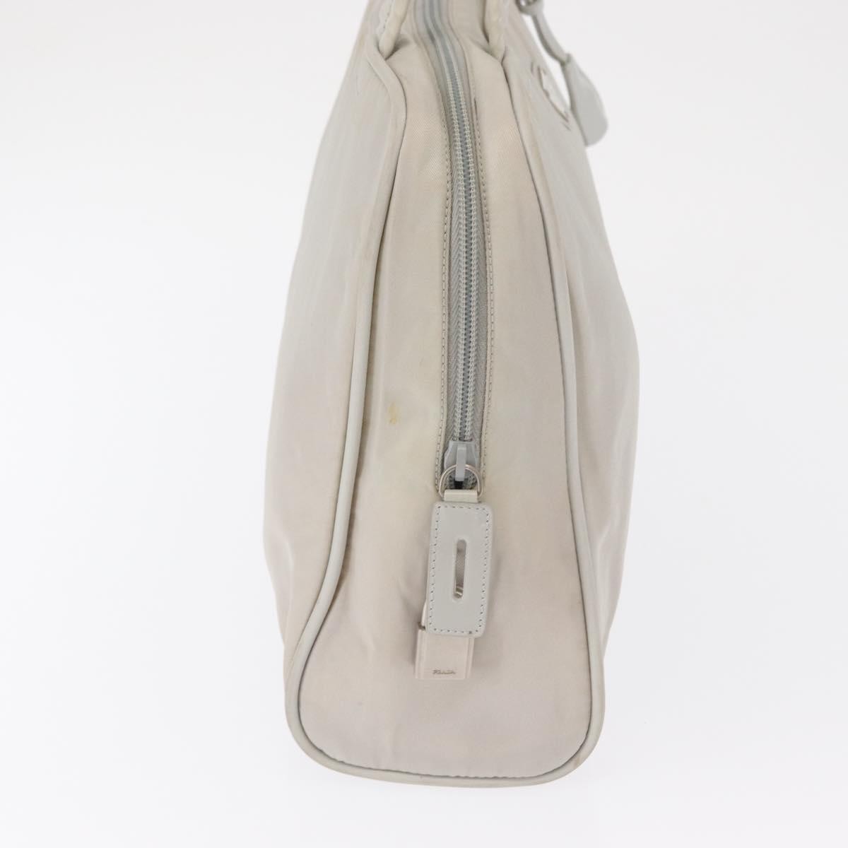 Prada Vintage Tote Nylon, WHITE, NYLON, Tote bag