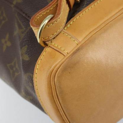 Louis Vuitton Vintage Montsouris Backpack Monogram Canvas, Brown, Canvas, Handbag