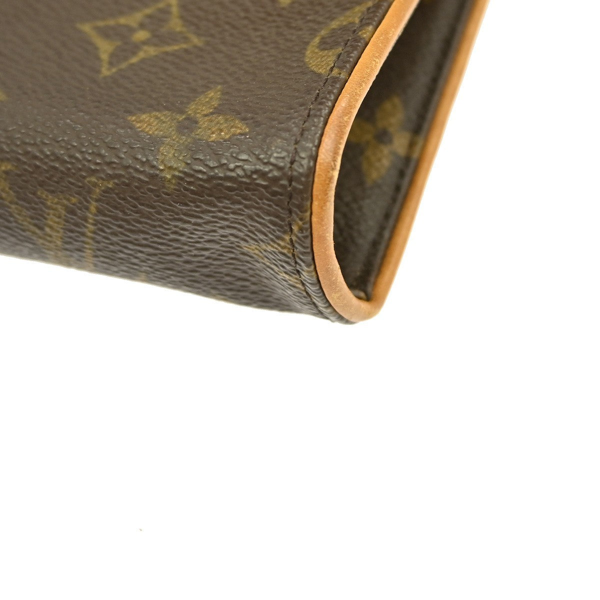 Louis Vuitton Florentine Waist Bag Monogram Canvas, BROWN, CANVAS, Clutche & pouche