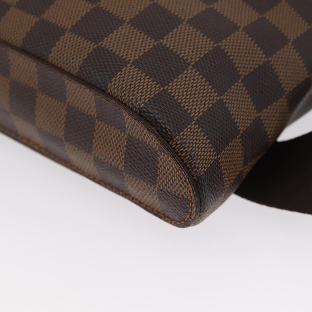 Louis Vuitton Geronimos Waist Bag Damier, BROWN, CANVAS, Shoulder bag