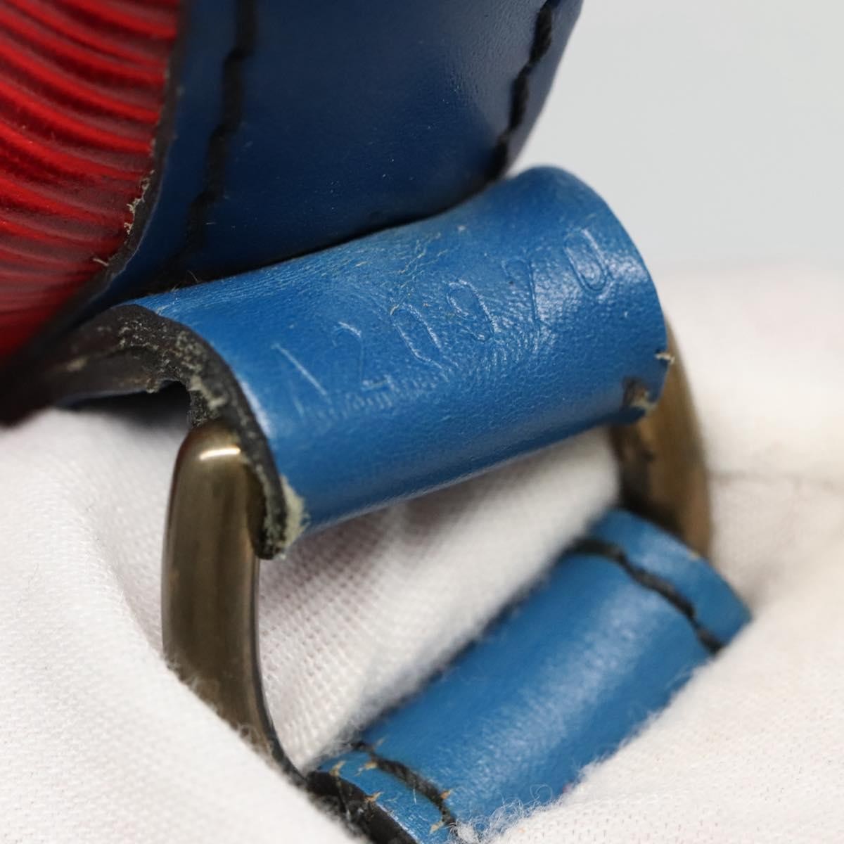 Louis Vuitton Bicolor Noe Handbag Epi Leather, RED, LEATHER, Handbag