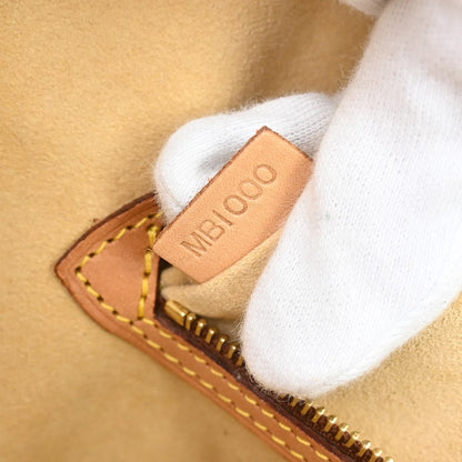 Louis Vuitton Babylone Handbag Monogram Canvas, Brown, Canvas, Tote Bag