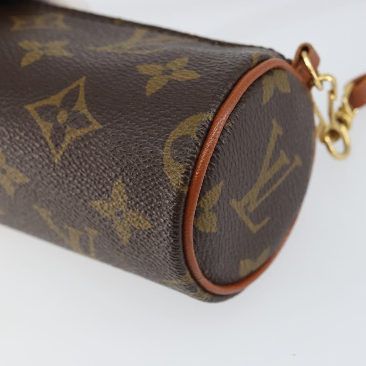 Louis Vuitton Papillon Pochette Monogram Canvas, BROWN, CANVAS, Clutche & pouche